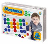 Мозаика Baby Toys Геометрия, 48 фишек 40мм