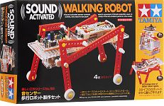 Walking robot со звуковым датчиком