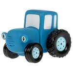 Синий трактор 10 см, пластизоль