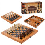 Шахматы, шашки-нарды, кости 29х29см
