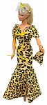 Леопардовое платье для Барби 11.109 