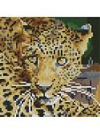 Алмазная мозайка 20*20 Леопард 