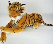 Тигр сидящий 29 см музыкальный