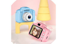 Фотоаппарат цифровой детский, розовый/голубой