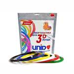 Пластик UNID ABS-6 для 3Д ручки, 6 цв