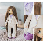 Интерьерная кукла «Джин», набор для шитья