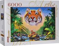 Пазл 6000 Величественный тигр