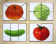Разрезные картинки Овощи