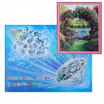 Алмазная мозайка 40*50 «Цветочная арка»