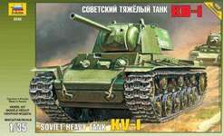 Модель Советский тяжелый танк КВ-1								