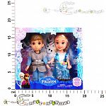 Принц и принцесса Frozen 2 шт и снеговик 
