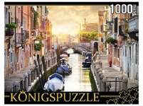 Пазл 1000 Konigspuzzle Венеция на закате