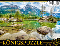 Пазл 1000 Konigspuzzle Германия Озеро Хинтерзее 