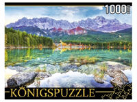 Пазл 1000 Konigspuzzle Германия Озеро Айбзее