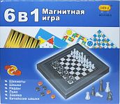 Шахматы магнитные 6в1 